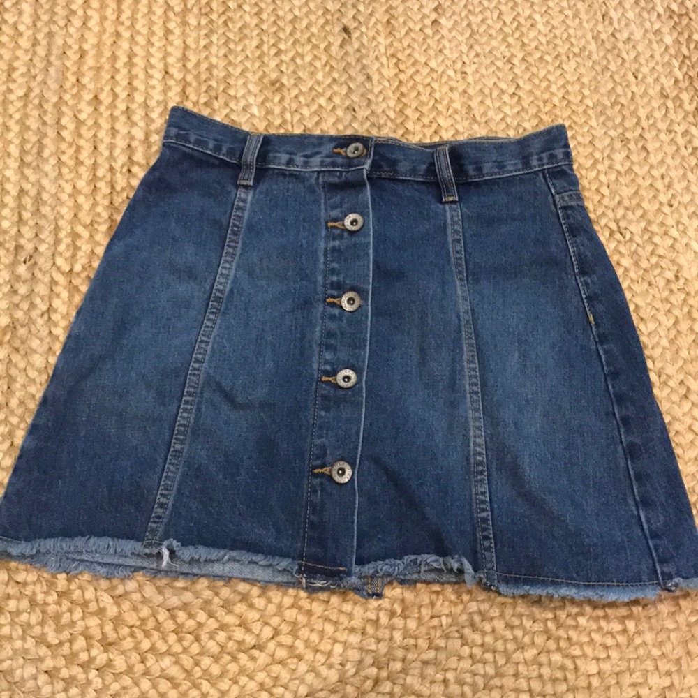 Jean Mini Skirt